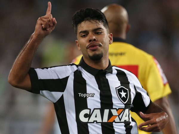 Leandrinho garantiu a vitória do Fogão (Foto: Vitor Silva/SSPress/Botafogo)