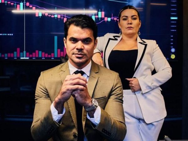 Antônio Inácio da Silva Neto, conhecido como Antônio Neto Ais, e Fabricia Ais, fundadores da Braiscompany — Foto: Reprodução/Braiscompany
