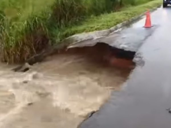 Chuvas na Paraíba: 10 trechos de estradas são afetadas por temporal no estado; saiba quais — Foto: PRF Paraíba