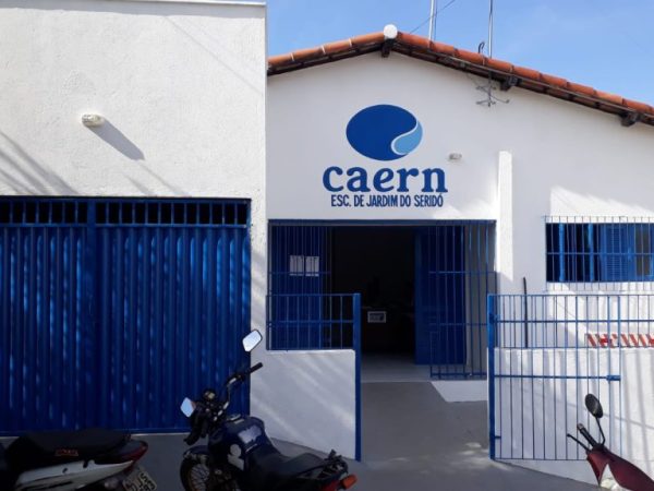 Sede da CAERN de Jardim do Seridó. — Foto: Divulgação