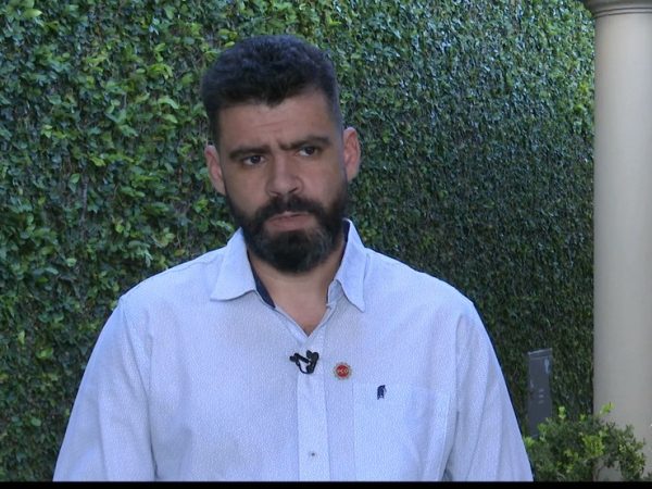 Camilo Duarte é o candidato do PCO à Prefeitura de João Pessoa — Foto: TV Cabo Branco/Reprodução