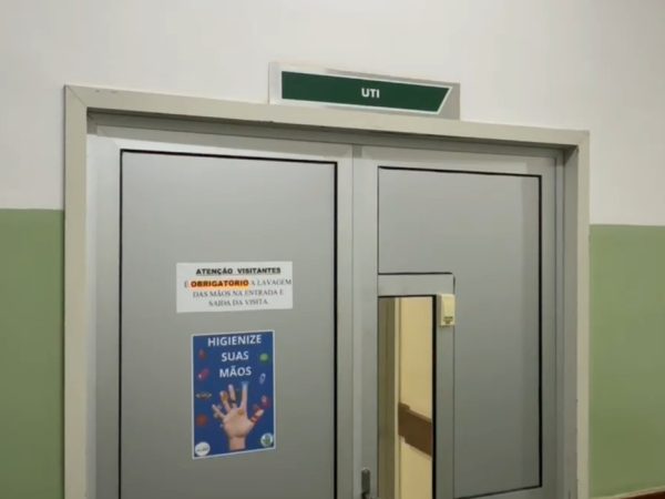 UTI do Hospital Santa Catarina, na Zona Norte de Natal — Foto: Reprodução/Inter TV Cabugi