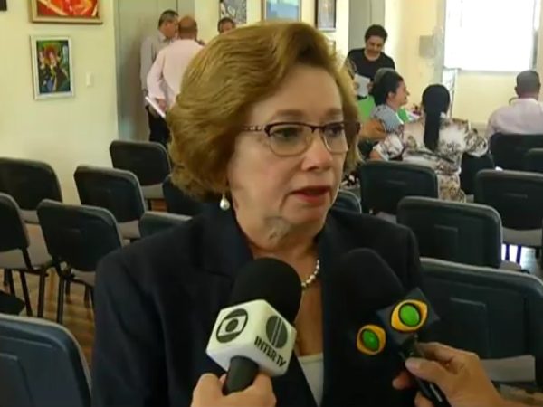 Secretária Elequicina Santos testou positivo e órgão apresenta outros casos suspeitos. — Foto: Reprodução/Inter TV Cabugi