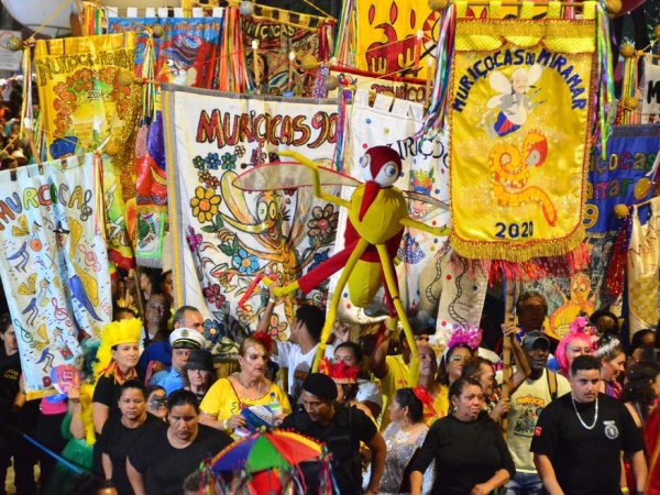Muriçocas do Miramar, em João Pessoa  — Foto: Kleide Teixeira/Secom-JP