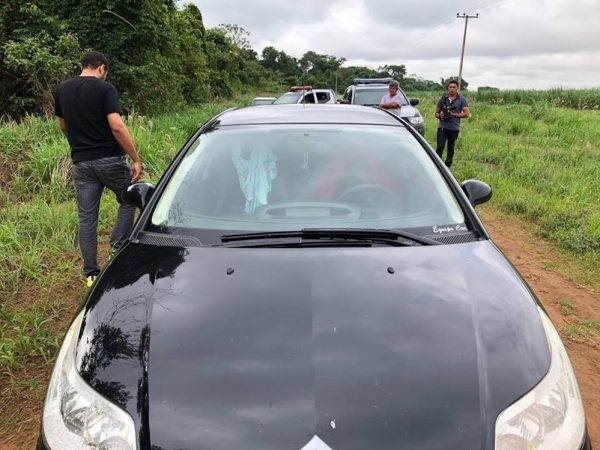 Casal foi encontrado dentro de carro em Campo Novo do Parecis (Foto: Portal Campo Novo)