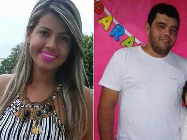 Marina Rane Martins de França, de 21 anos, e Francisco Pablo Teixeira Filgueira, de 28, foram baleados em uma festa no Sítio Cigana (Foto: PM/Divulgação)