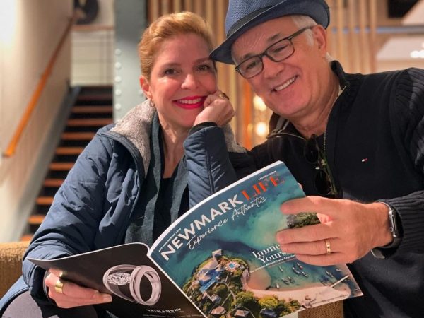 Médico Charles Sá com a esposa, também médica Natale Gontijo, que morreu em acidente — Foto: Redes sociais