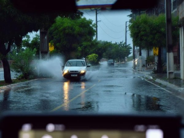 Chuvas em Natal — Foto: Demis Roussos/prefeitura de Natal