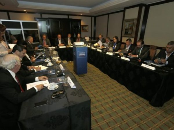 Sala de reuniões da CONMEBOL