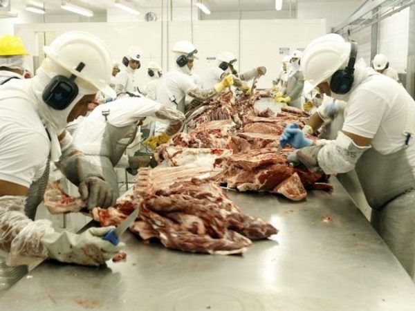 Exportações de carne para a China aumentaram e, com isso, preço do produto subiu no mercado interno. — Foto: Bruno Cecim/Agência Pará