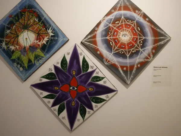 Rio de Janeiro (RJ) 13/02/2025 – Exposição de obras do Museu de Imagens do Inconsciente, no Engenho de Dentro. Foto: Fernando Frazão/Agência Brasil