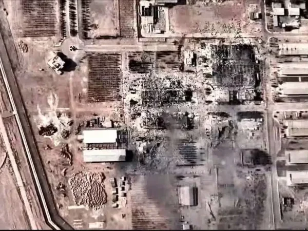 Irã, 21/06/2025 - Ataque à instalação nuclear do Irã. Foto: Forças de Defesa de Israel/Divulgação