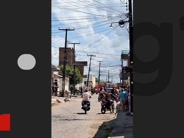 Homem vítima de choque elétrico no município de Mari, na Paraíba — Foto: Reprodução redes sociais.