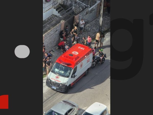 Homem é baleado após tentativa de assalto no bairro de Pedro Gondim, em João Pessoa — Foto: Reprodução redes sociais.