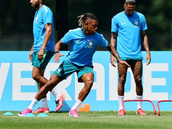 Soccer Football - FIFA World Cup 2026 - Brazil Training - Columbia Park Training Facility, Morristown, New Jersey, U.S. - June 12, 2026 Brazil's Danilo Santos during training IMAGN IMAGES via Reuters/Caean Couto