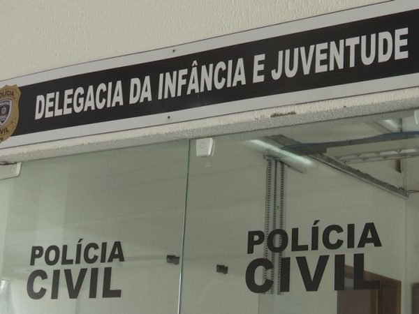 Delegacia da Infância e Juventude na Central de Polícia de João Pessoa — Foto: Reprodução/TV Cabo Branco