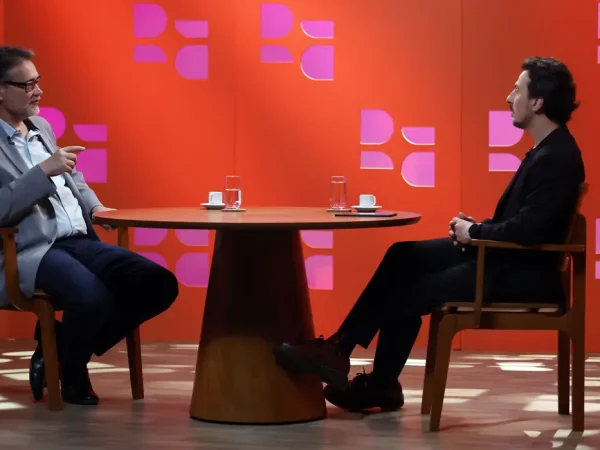 São Paulo (SP), 29/04/2025 - Professor João Cezar Castro Rocha participa do programa DR com Demori. Foto: Paulo Pinto/Agência Brasil