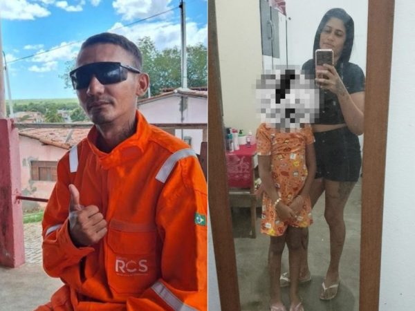 Duplo homicídio em Pendências: casal é morto a tiros em pousada e menina de 7 anos fica ferida — Foto: Reprodução