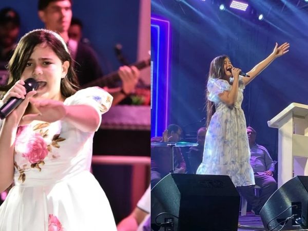 Potiguar de 11 anos chega à semifinal da Batalha de Covers Gospel nacional — Foto: Cedida