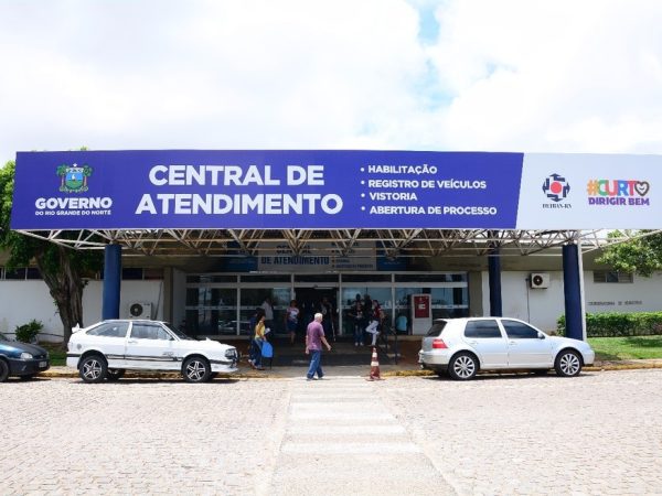 Central de Atendimento ao Detran em Natal RN — Foto: Divulgação