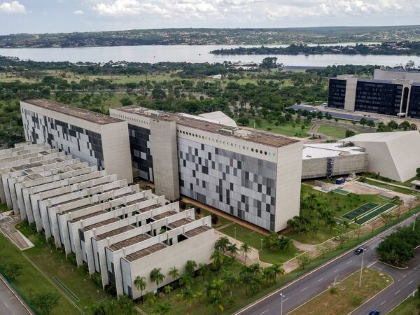 Brasília (DF), 03/11/2023, Prédio do STJ. Fachada do Superior Tribunal de Justiça.  Foto: Rafa Neddermeyer/Agência Brasil