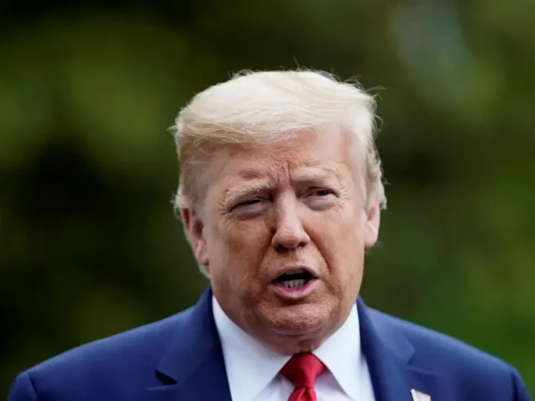 Presidente dos EUA, Donald Trump, chega de Camp David à Casa Branca em Washington