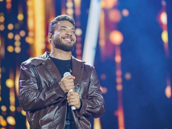 Wesley Safadão abre o sorriso largo durante show no Ribeirão Rodeo Music 2026 em Ribeirão Preto, SP — Foto: Érico Andrade/g1