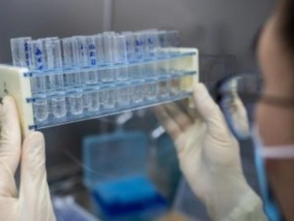 Biofarmacêutica AstraZeneca pretende entregar seu produto, sem lucro, antes do fim do ano — Foto: AFP/Arquivos