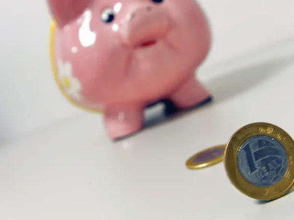 Cofre, poupança, real, economia