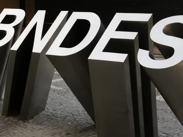 Edifício sede do BNDES, Banco Nacional de Desenvolvimento Econômico e Social, no Centro do Rio.