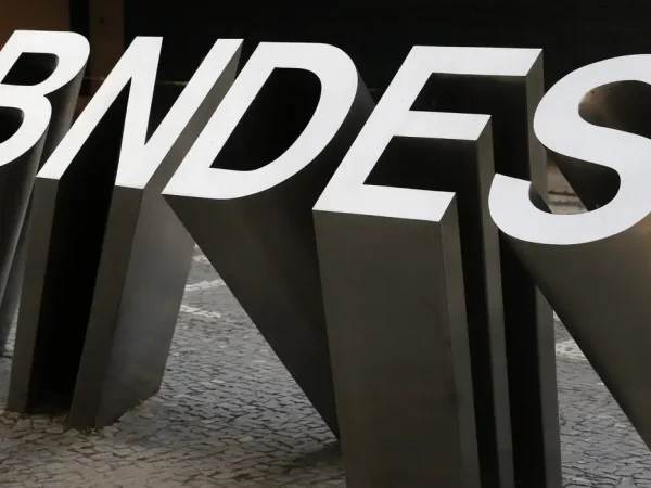 Edifício sede do BNDES, Banco Nacional de Desenvolvimento Econômico e Social, no Centro do Rio.