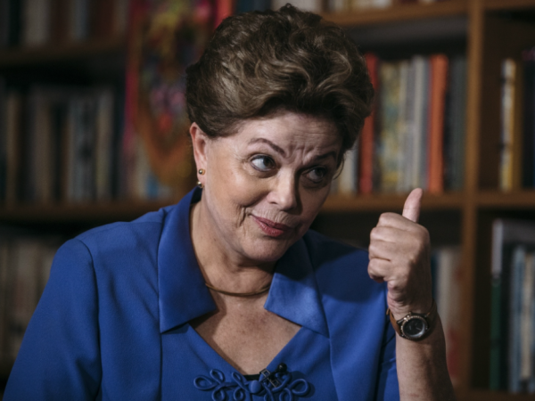 Dilma, ex-presidente do Brasil. — Foto: Reprodução