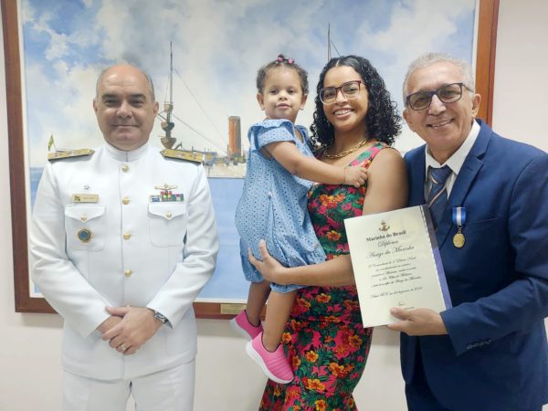 A cerimônia foi realizada no Comando do Terceiro Distrito Naval. — Foto: Divulgação