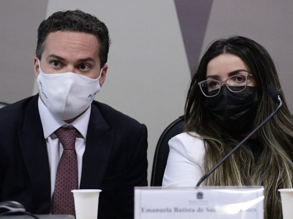 STF rejeitou pedido de Emanuela Medrades para não comparecer à reunião
— Foto: Senado Federal