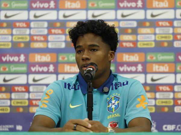 Endrick - seleção brasileira - entrevista coletiva antes da estreia na Copa América - em 21/06/2024