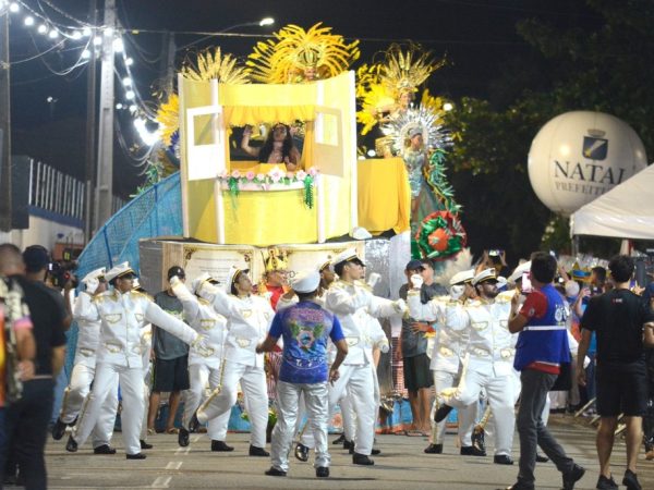 Carnaval de Natal tem desfile das escolas de samba nesta sexta (20) e sábado (21) — Foto: Magnus Nascimento/Secom