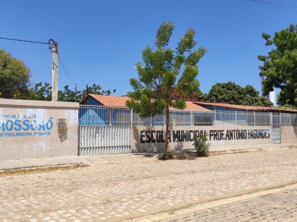 Escola Municipal Antônio Fagundes, em Mossoró — Foto: Isaiana Santos/Inter TV Costa Branca