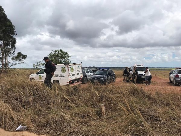 Corpo da empresária foi encontrado em uma estrada de terra entre Espírito Santo e Pedro Velho, em novembro de 2018 — Foto: Kleber Teixeira/Inter TV Cabugi