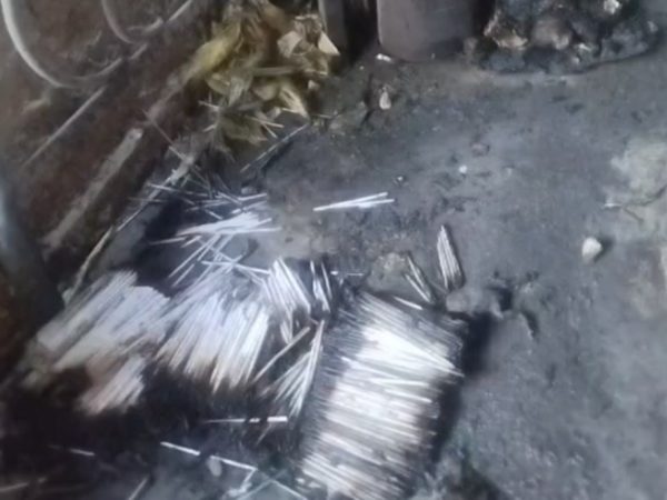 Explosão aconteceu em fábrica clandestina de fogos de artifício, segundo a polícia — Foto: Reprodução