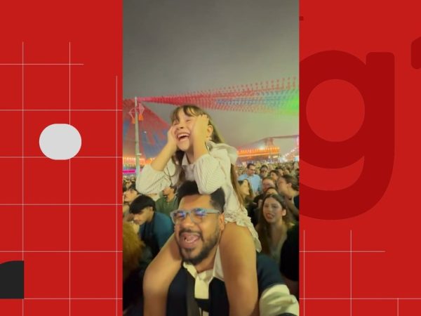 fa-mirim-se-emociona-com-marisa-monte Fã mirim se emociona em show de Marisa Monte em Campina Grande — Foto: Reprodução/Instagram