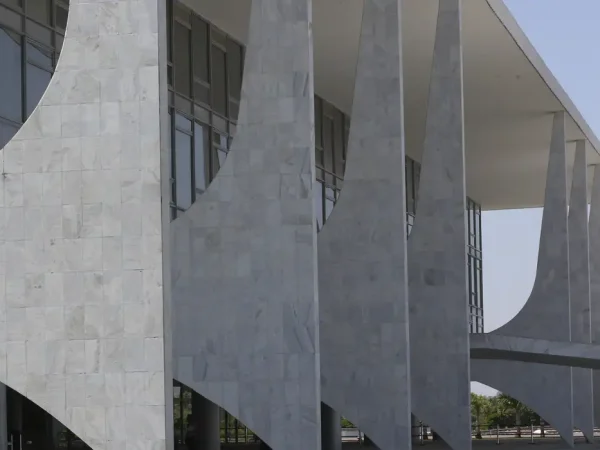 Fachada do Palácio do Planalto