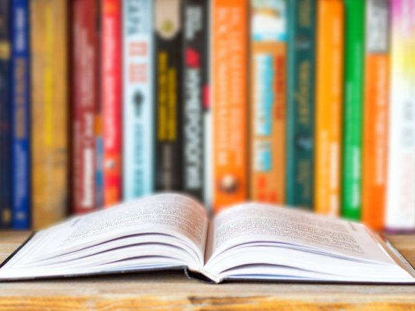 Livros em estante — Foto: Divulgação