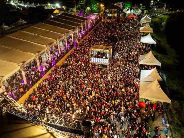 Festival de Inverno de Serra de São Bento realizado em 2023. — Foto: Divulgação