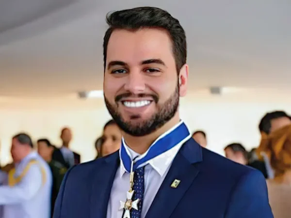 Brasília (DF) 15/03/2024 -  Ex-assessor do ex presidente Jair Bolsonaro, Filipe Martins
Foto:  Filipe Martins/ X