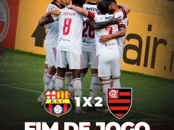 A vitória por 2 a 1, na raça e com gols de Pedro e Arrascaeta — Foto: Flamengo/Facebook