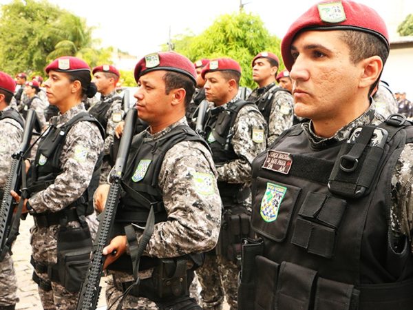 Permanência da tropa da Força Nacional no RN foi renovada (Foto: Ivanízio Ramos/Assecom Governo do RN)