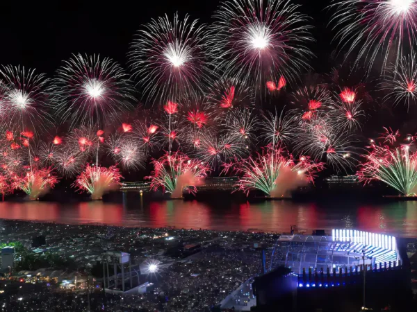 Programação do Réveillon nos 12 palcos espalhados pela cidade do Rio de Janeiro. Foto: Agência SRCOM/Divulgação