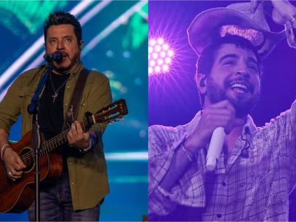 Bruno e Marrone e Nattan se apresentam nesta sexta no São João de Natal — Foto: Foto 1: Thomaz Marostegan | Foto 2: Érico Andrade/g1