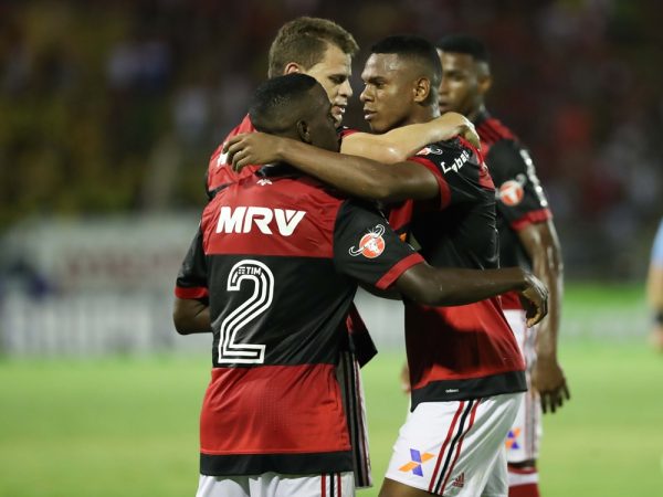 Flamengo estreou com o pé direito no estadual, nesta quarta-feira (Foto: Gilvan de Souza/Flamengo)