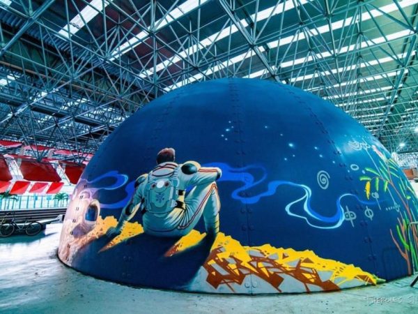 Planetário do Espaço Cultural em João Pessoa — Foto: Divulgação/Funesc